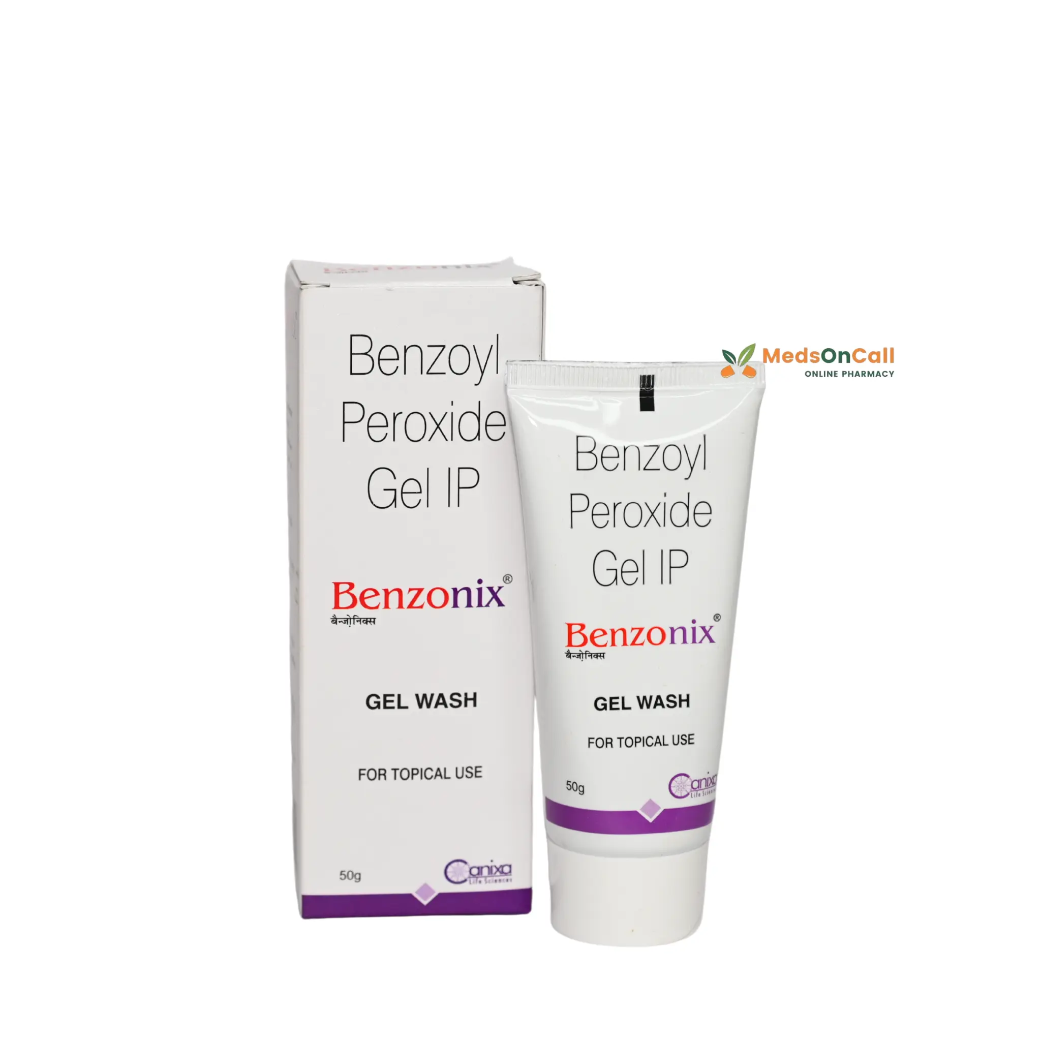 Benzonix Gel Face Wash | (50 GM)