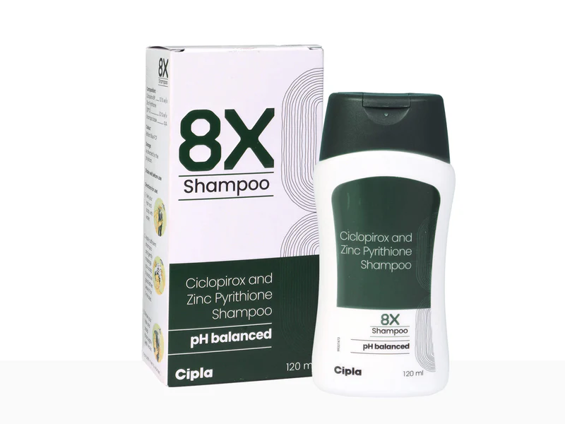 8X Anti-Dandruff Shampoo | (120 ML)