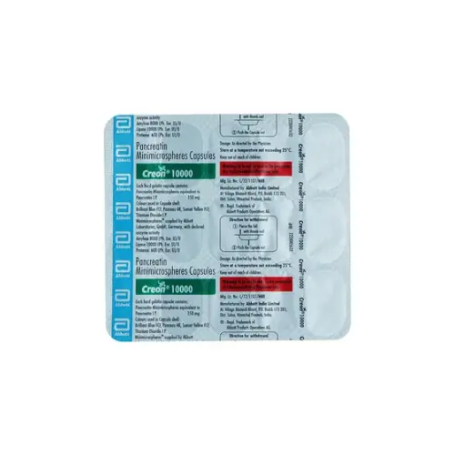 Creon 10000 Capsules | Essential Pancreatic Enzyme Supplement