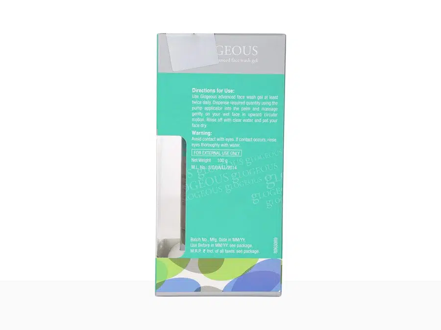 Glogeous Advanced Face Wash Gel | (100 GM) - Image 2