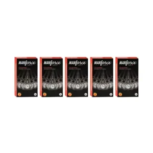 Manforce Condoms Assorted Flavour 10 Pcs X Pack Of 5