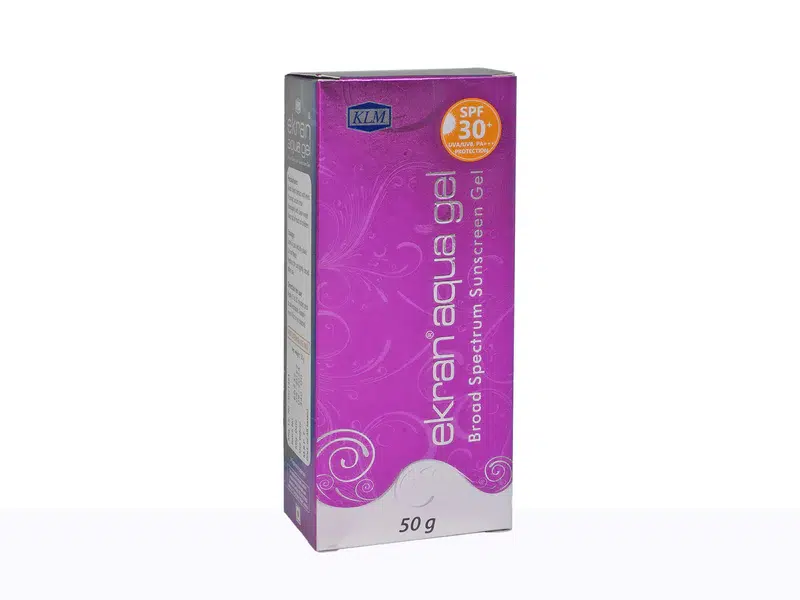 Ekran Aqua Gel Sunscreen SPF 30+/PA+++ | (50 GM) - Image 2