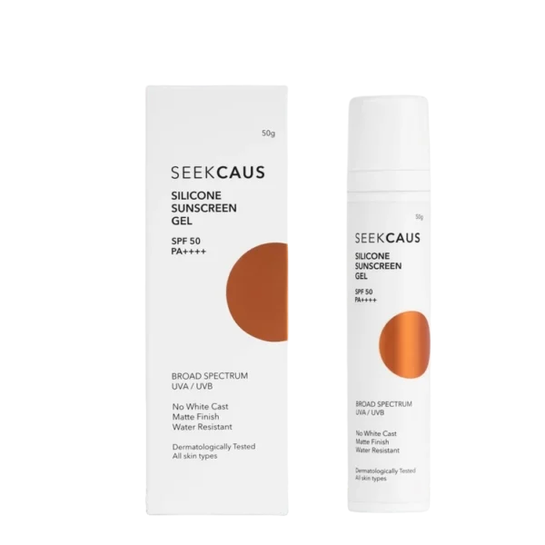 Seekcaus Silicone Sunscreen Gel SPF 50 PA++++