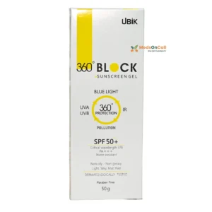 360 Block SPF 50+ Sunscreen Gel | (50 GM)
