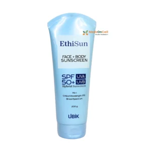 Ethisun Sunscreen SPF 50+ PA++ | (200 GM)