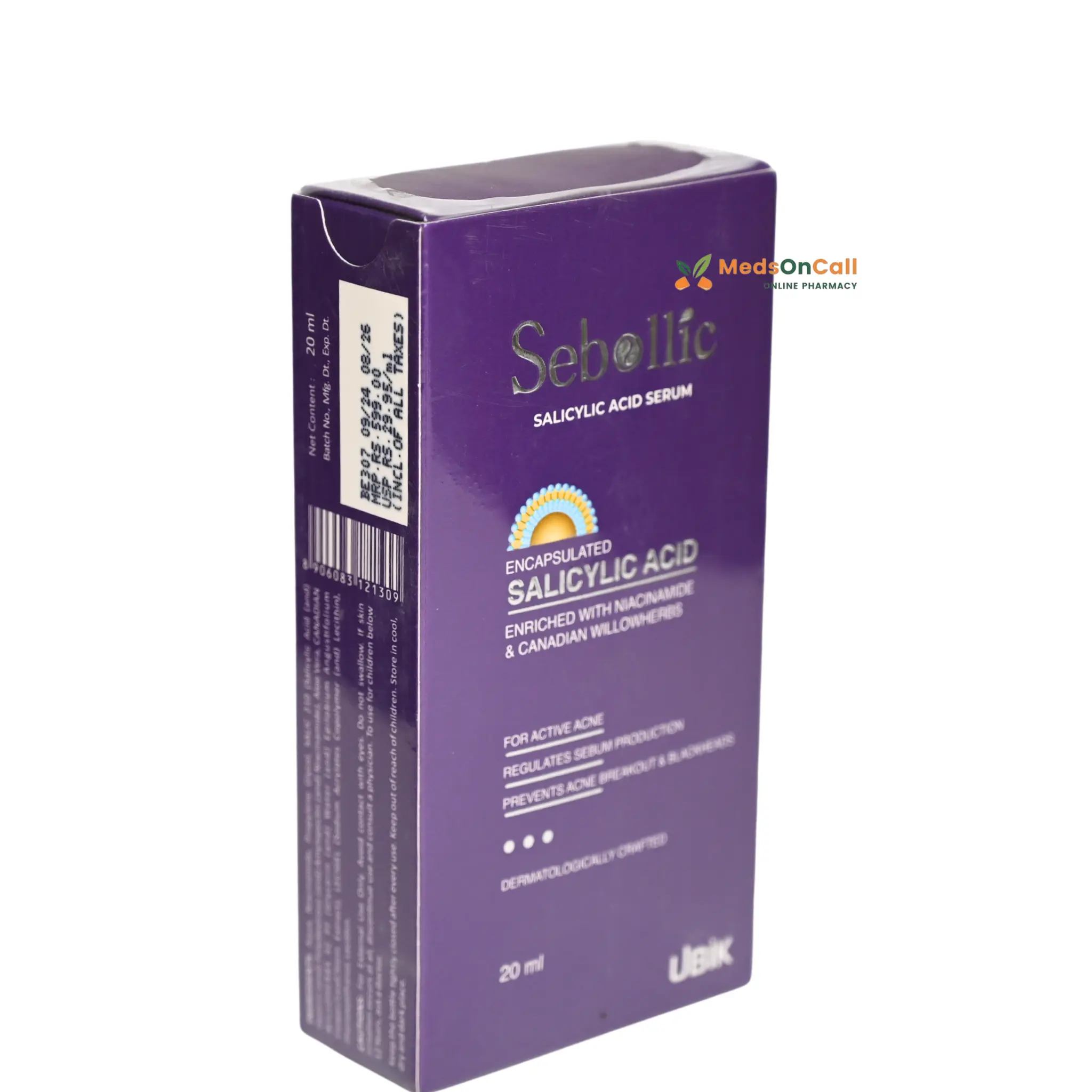 Sebollic Salicylic Acid Serum | (20 ML) - Image 3
