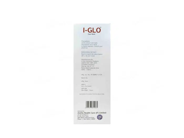 Azelia I-Glo Face Wash | (75 GM) - Image 3