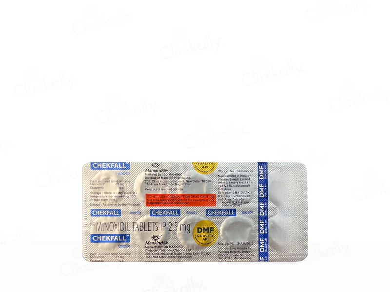 Chekfall 2.5mg Tablet | (10 Tablets) - Image 3