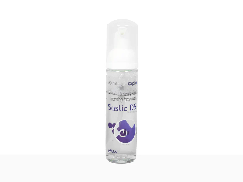 Saslic DS Foaming Face Wash | (60 ML) - Image 2
