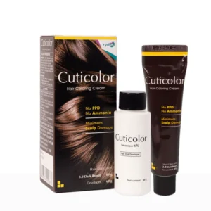 Cuticolor Hair Coloring Cream Dark Brown1