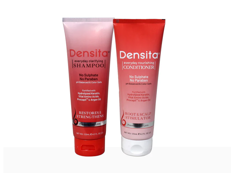 Densita Everyday Clarifying Shampoo & Everyday Nourishing Conditioner (Combo Pack) | (125 ML+ 125 ML) - Image 2