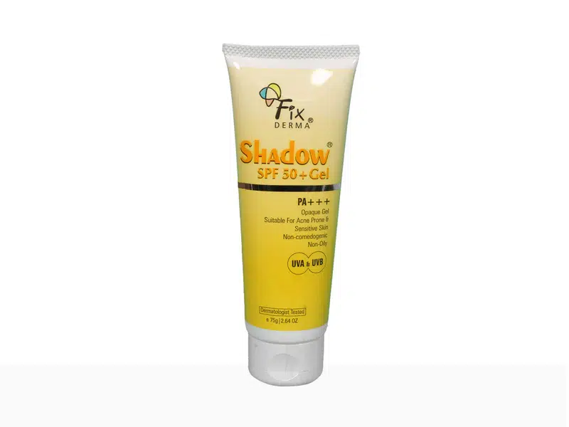 Fixderma Shadow SPF 50+ Gel Sunscreen | (75 GM) - Image 2