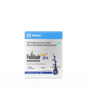 Follihair Nutraceutical AM/PM Tablets | (3 x 20 Tablets)