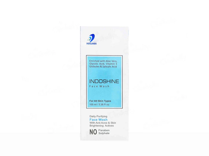 Indoshine Face Wash for All Skin Types | (100 ML) - Image 2