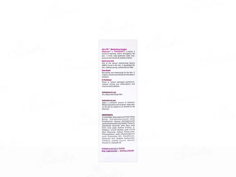 Hydronic Moisturizing Lotion | (100 ML) - Image 3