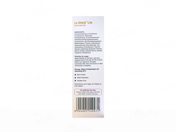 La Shield Lite Sunscreen Gel SPF 50 PA+++ | (50 GM) - Image 2