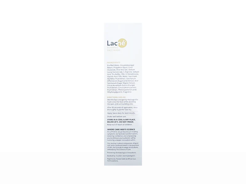 Lacne Foaming Face Wash | (60 ML) - Image 3