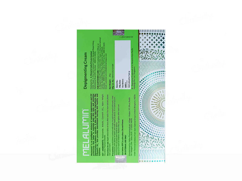 Melalumin Depigmenting Cream | (20 GM) - Image 2