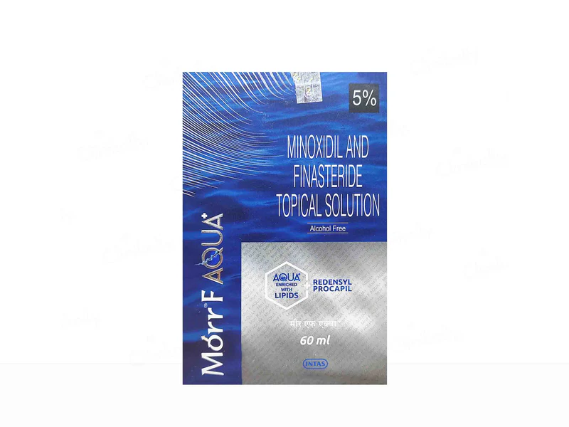 Morr F Aqua Plus 5 % Topical Solution | (60 ML)