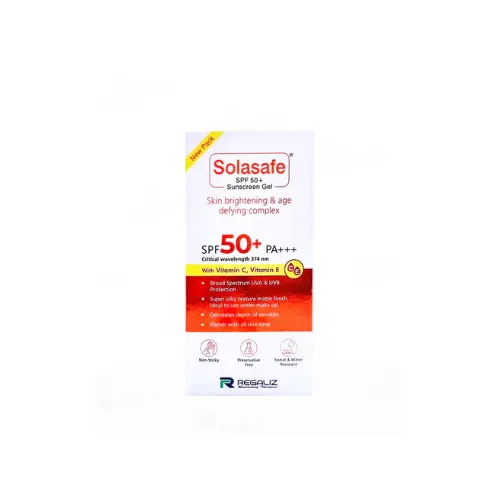 Solasafe Spf 50 Sunscreen Gel