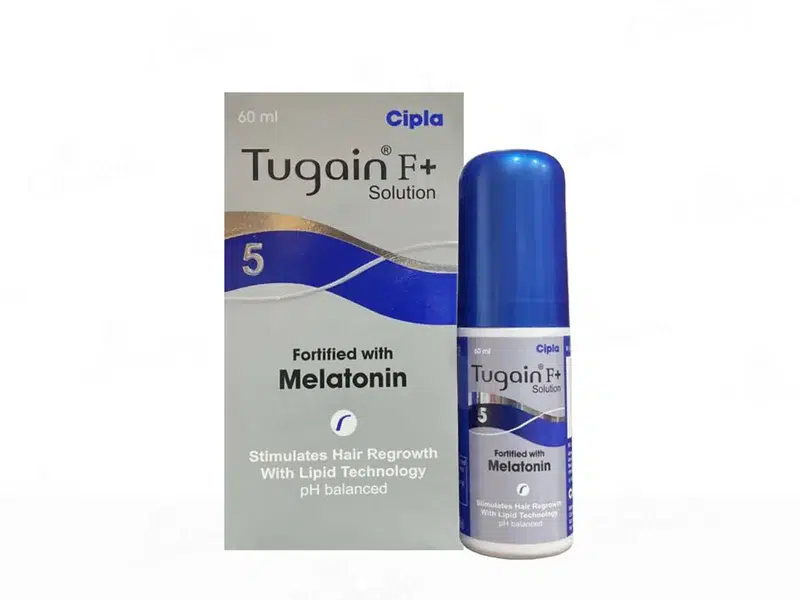 Tugain F+ 5 Topical Solution | (60 ML)