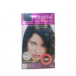 Vegetal Bio Colour 100% Natural Hair Colour For Men & Women - Dark Brown