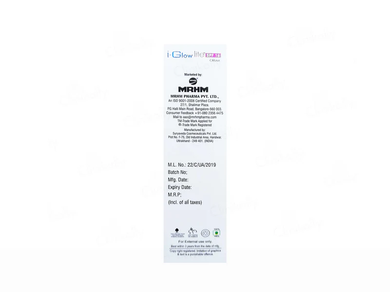 I-Glow Lite Daily Skin Whitening Cream SPF 16 | (50 GM) - Image 6