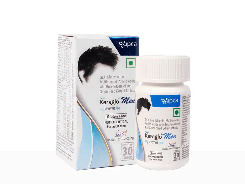 IPCA Keraglo Men Tablet | (30 Tablets)