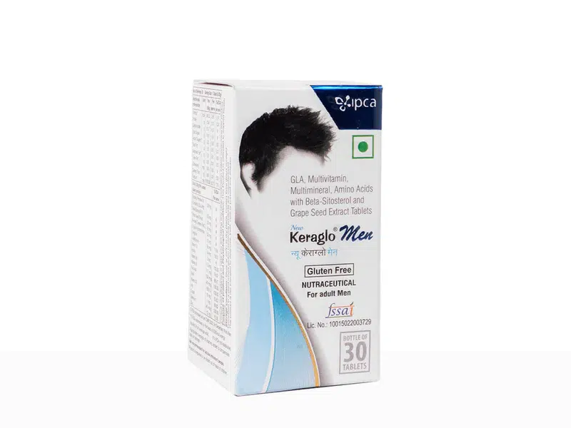 IPCA Keraglo Men Tablet | (30 Tablets) - Image 2