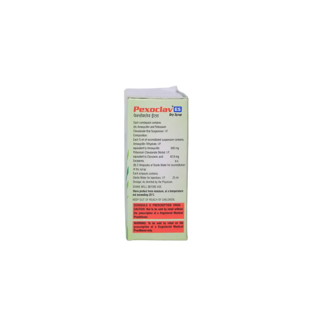 Pexoclav ES Paediatric Combipack Dry Syrup | (5 ML) - Image 3