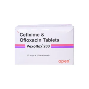 Pexoflox 200mg/200mg Tablet | (10 Tab)