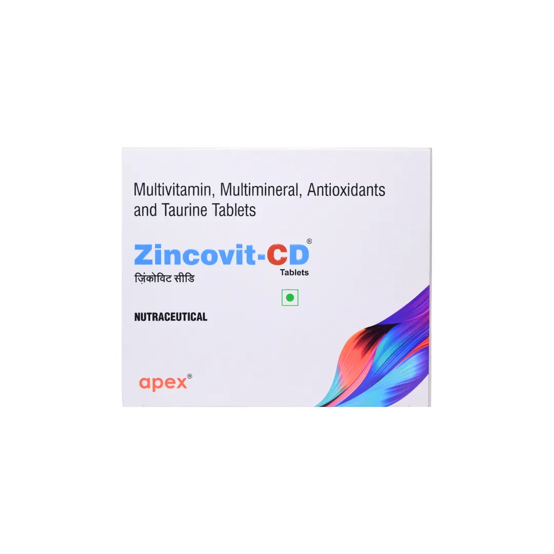 Zincovit-CD Nutraceutical Tablet | (10 Tab)