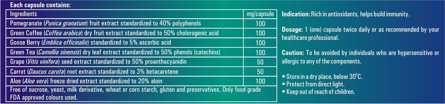 Quanto Antiox 7 Capsule | (30 Cap) - Image 3