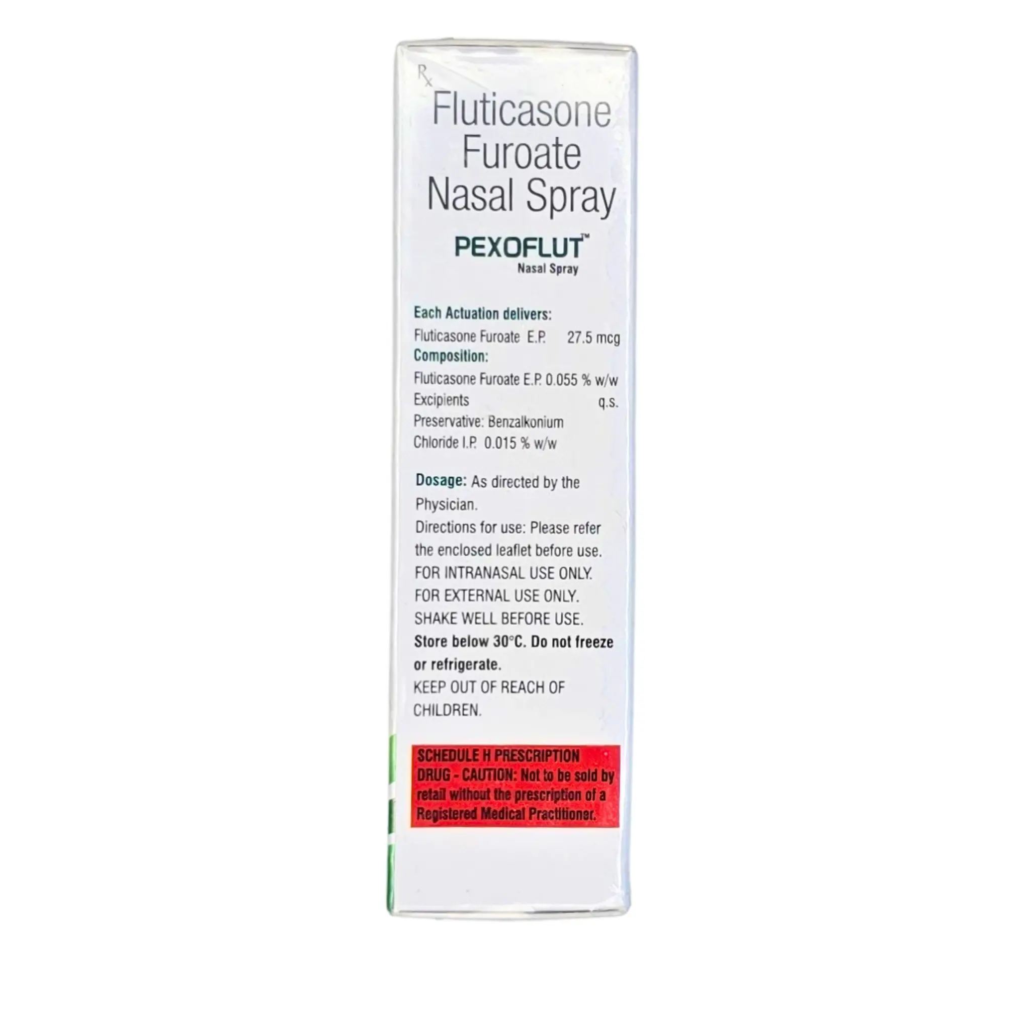 Pexoflut 27.5mcg Nasal Spray - Image 4