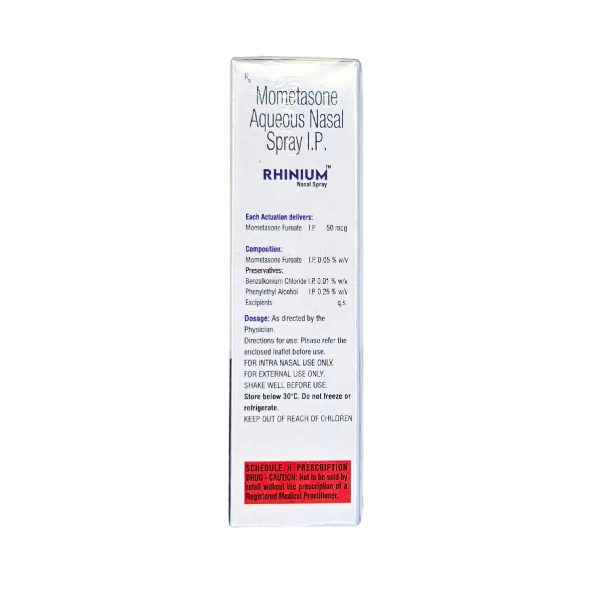 Rhinium 50mcg Nasal Spray - Image 3