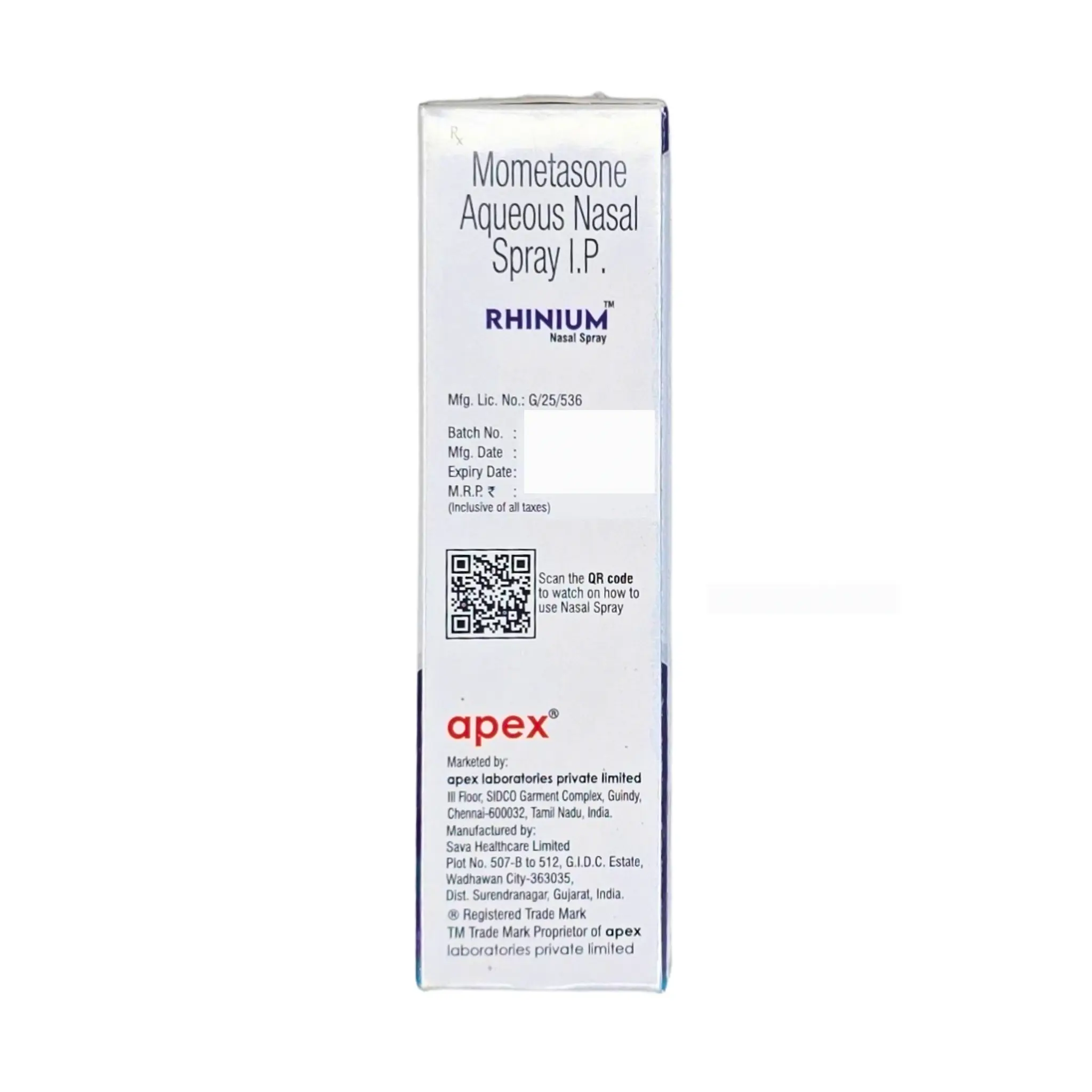Rhinium 50mcg Nasal Spray - Image 2