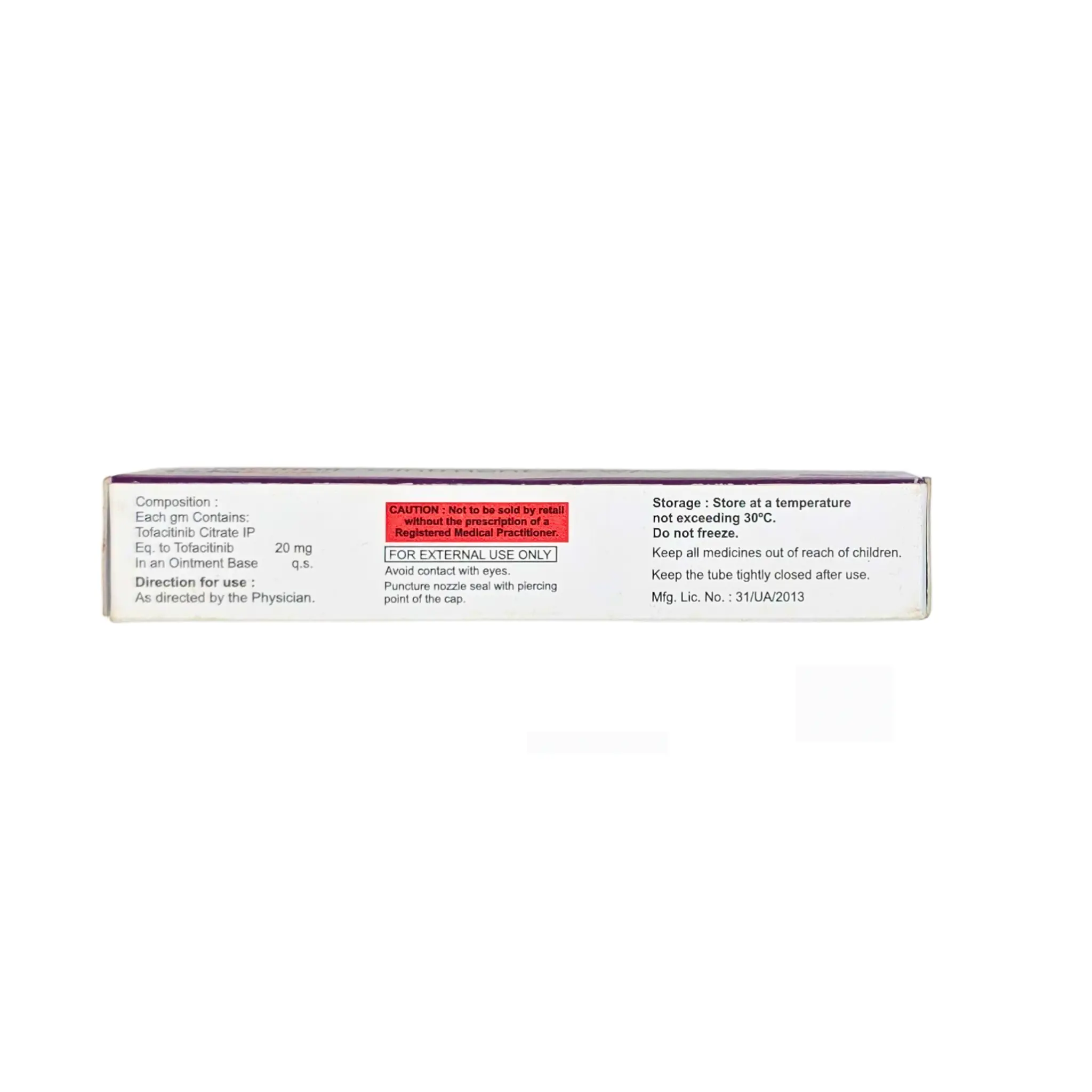 Tofasure Ointment 2% | (15 GM) - Image 3